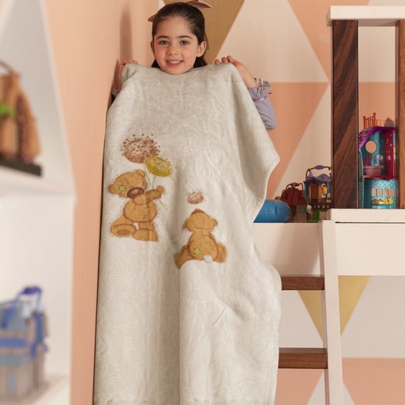 Baby Blanket Comfy 100% ORGANIC COTTON - Picture 6 of 7